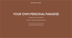 Desktop Screenshot of beldenisland.com